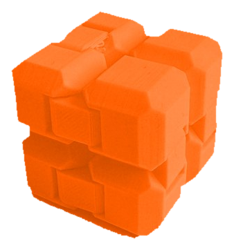 Infinity Cube kleur Zonsondergang